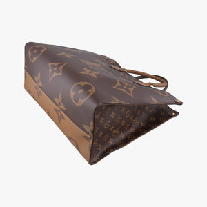 Pre-owned Louis Vuitton On the Go GM Brown Monogram Canvas M45320 shoulderbag | stylenewstar