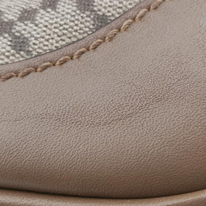 Secondhand Gucci Diamante business Brown PVC coated canvas×Leather 267898 handbag | stylenewstar