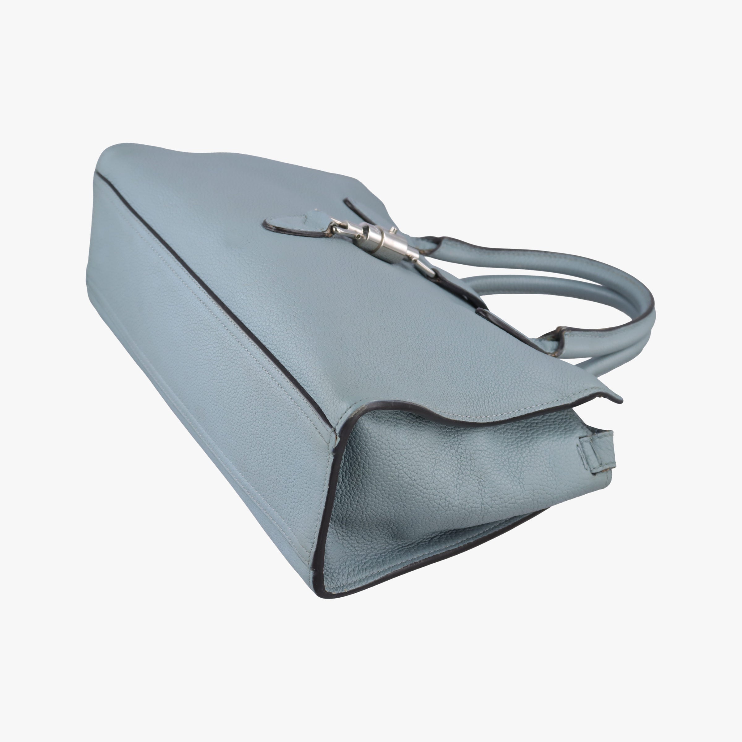 Pre-owned Gucci new jackie Blue Leather 365460 shoulderbag | stylenewstar
