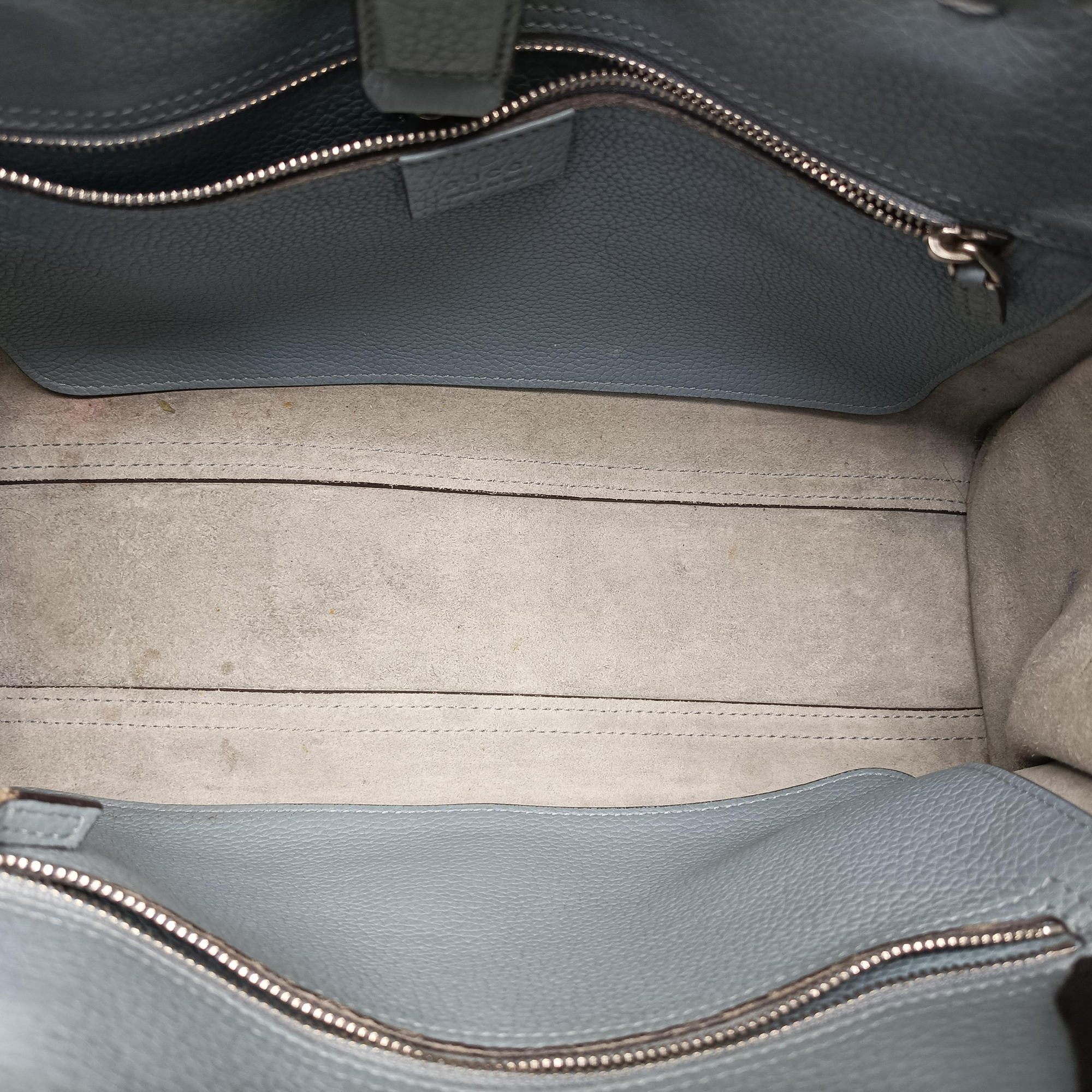 Pre-owned Gucci new jackie Blue Leather 365460 shoulderbag | stylenewstar