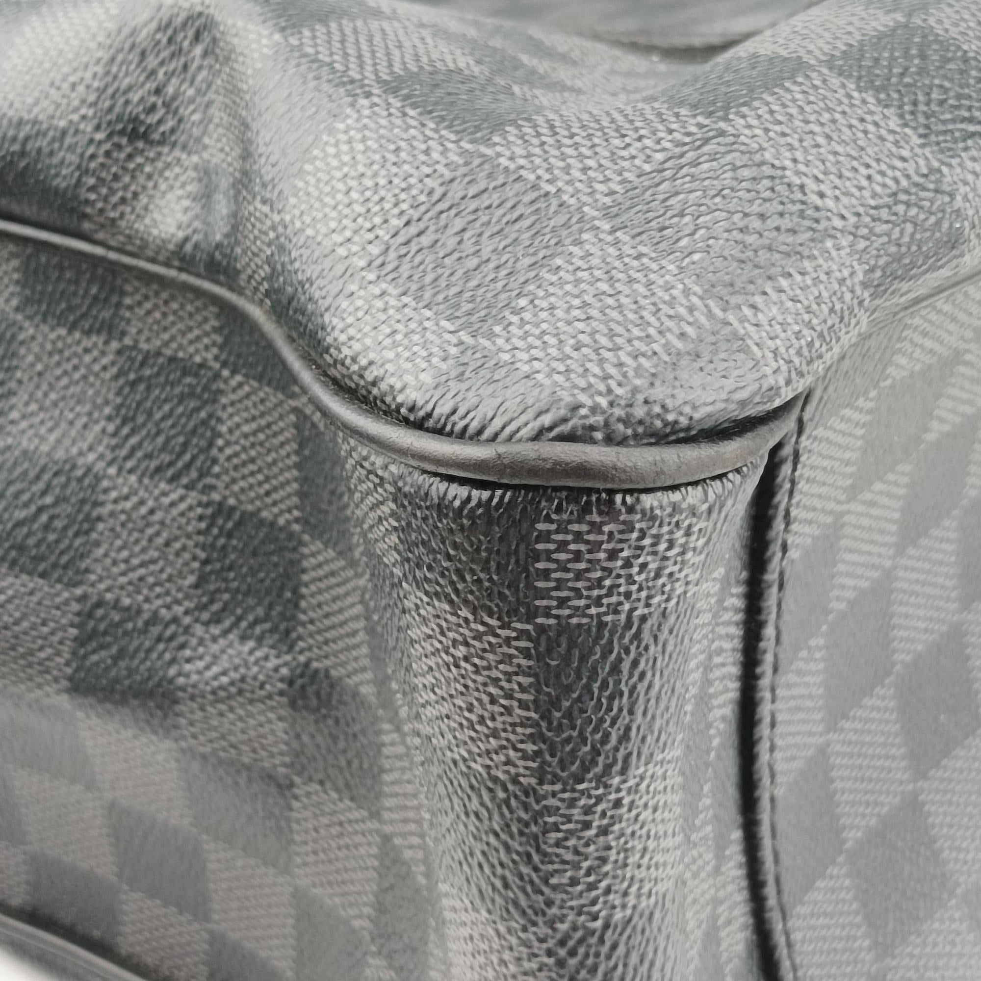Vintage Louis Vuitton Tadao Noir Damier Graphite N51192 handbag | stylenewstar