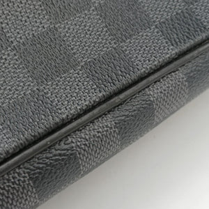 Vintage Louis Vuitton Tadao Noir Damier Graphite N51192 handbag | stylenewstar