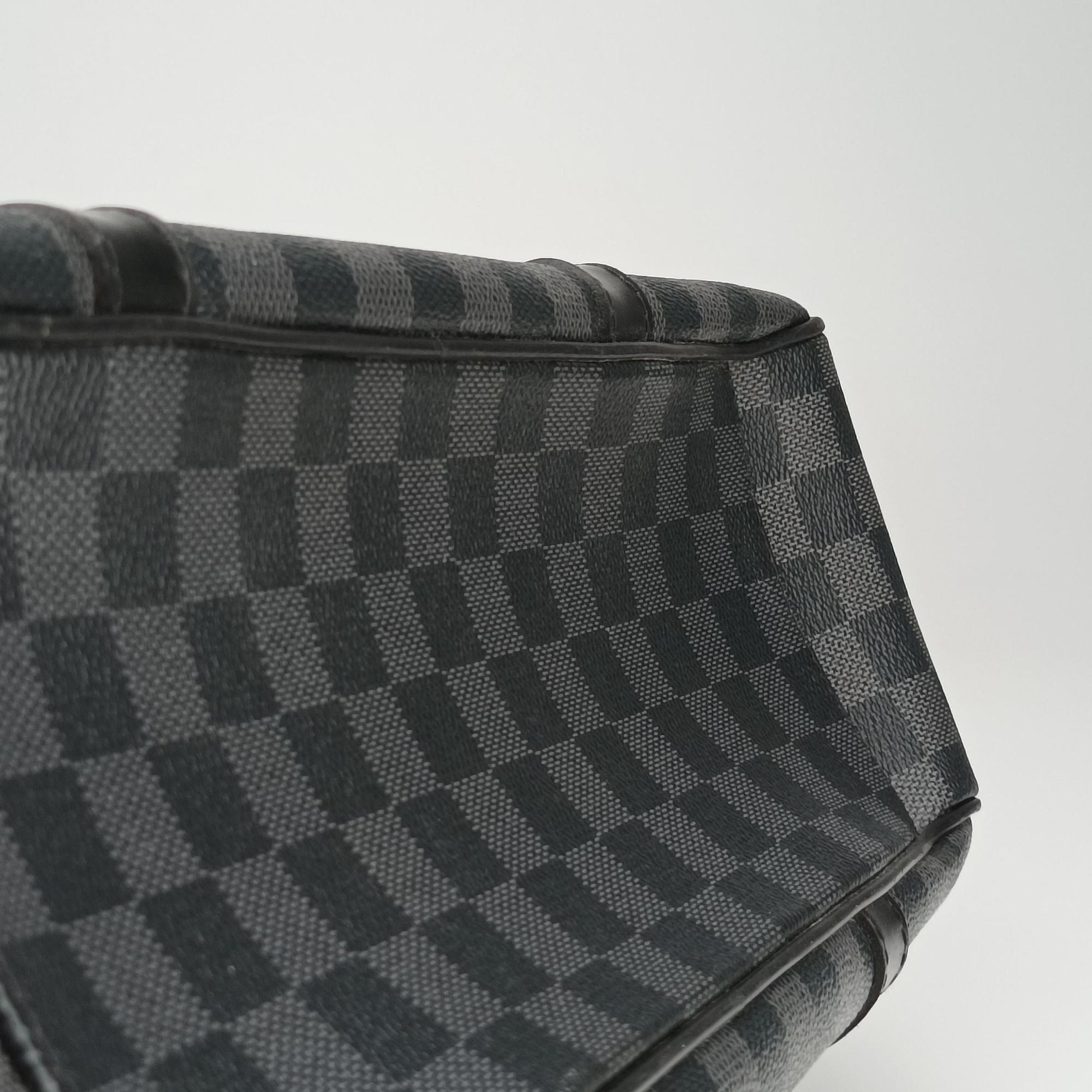 Vintage Louis Vuitton Tadao Noir Damier Graphite N51192 handbag | stylenewstar