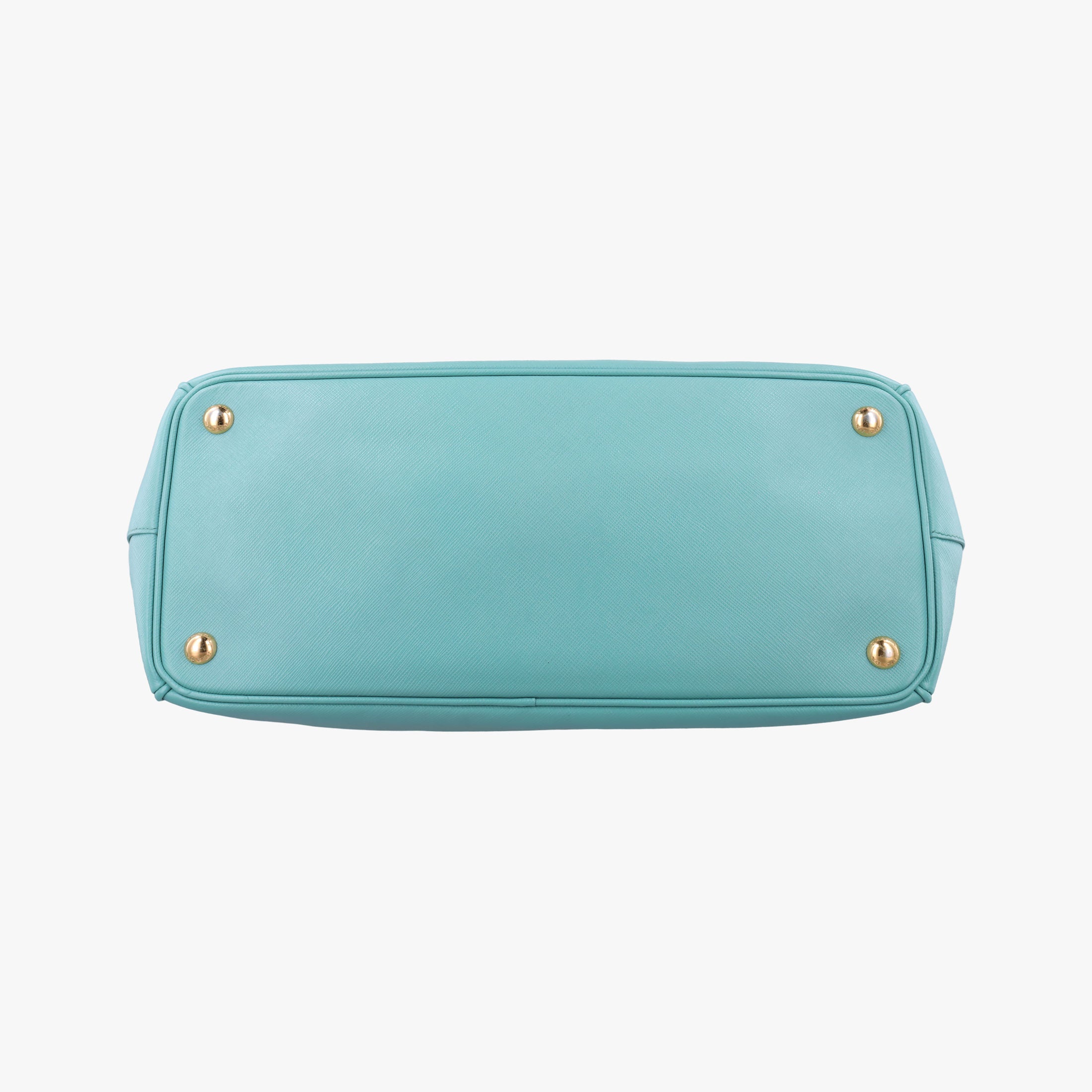 Pre-owned Prada Galleria Blue SAFFIANO Leather BN2274 shoulderbag | stylenewstar