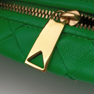 Pre-owned Bottega Veneta The Jodie Green lambskin  handbag | stylenewstar