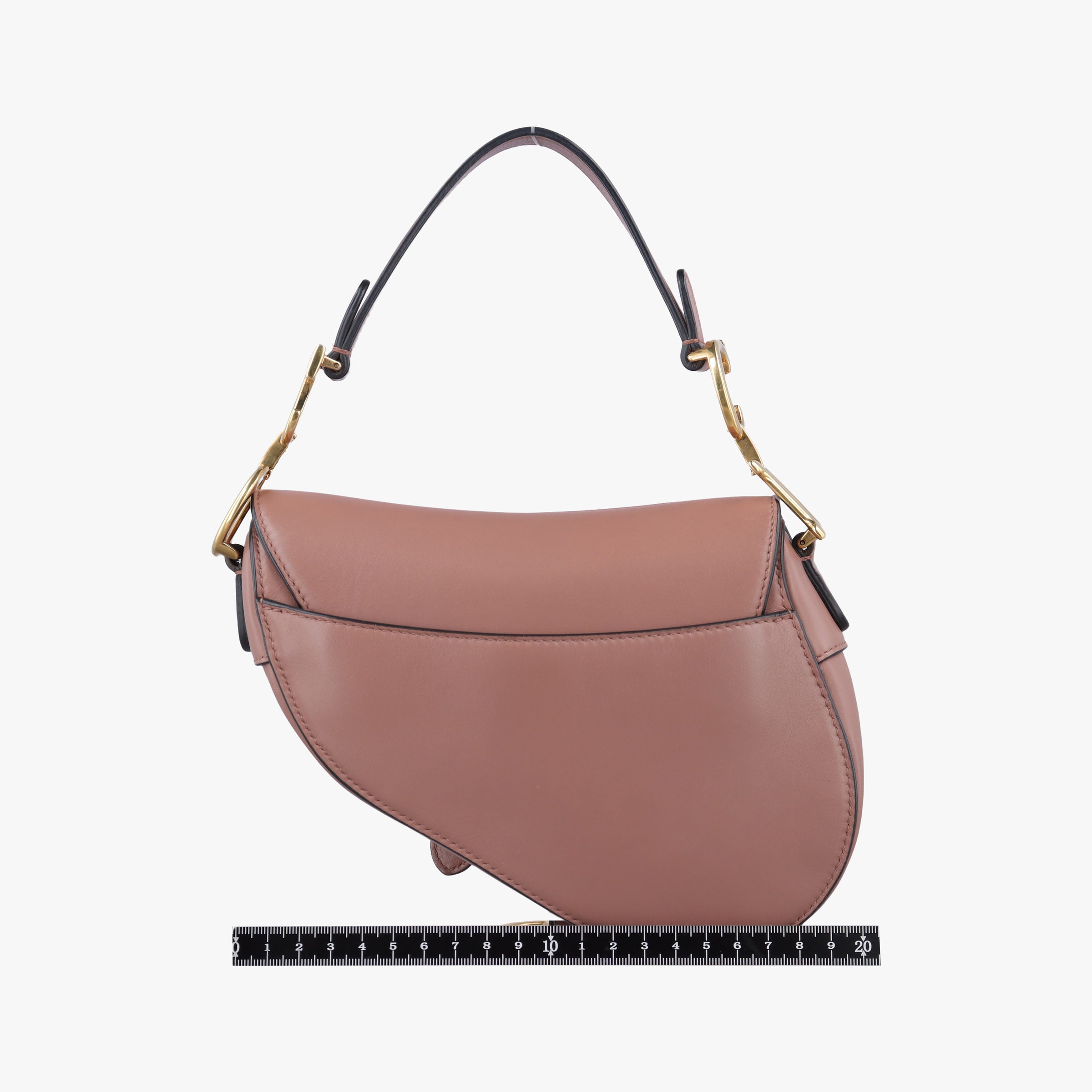 Pre-owned Christian Dior Saddle Pink Leather  handbag | stylenewstar