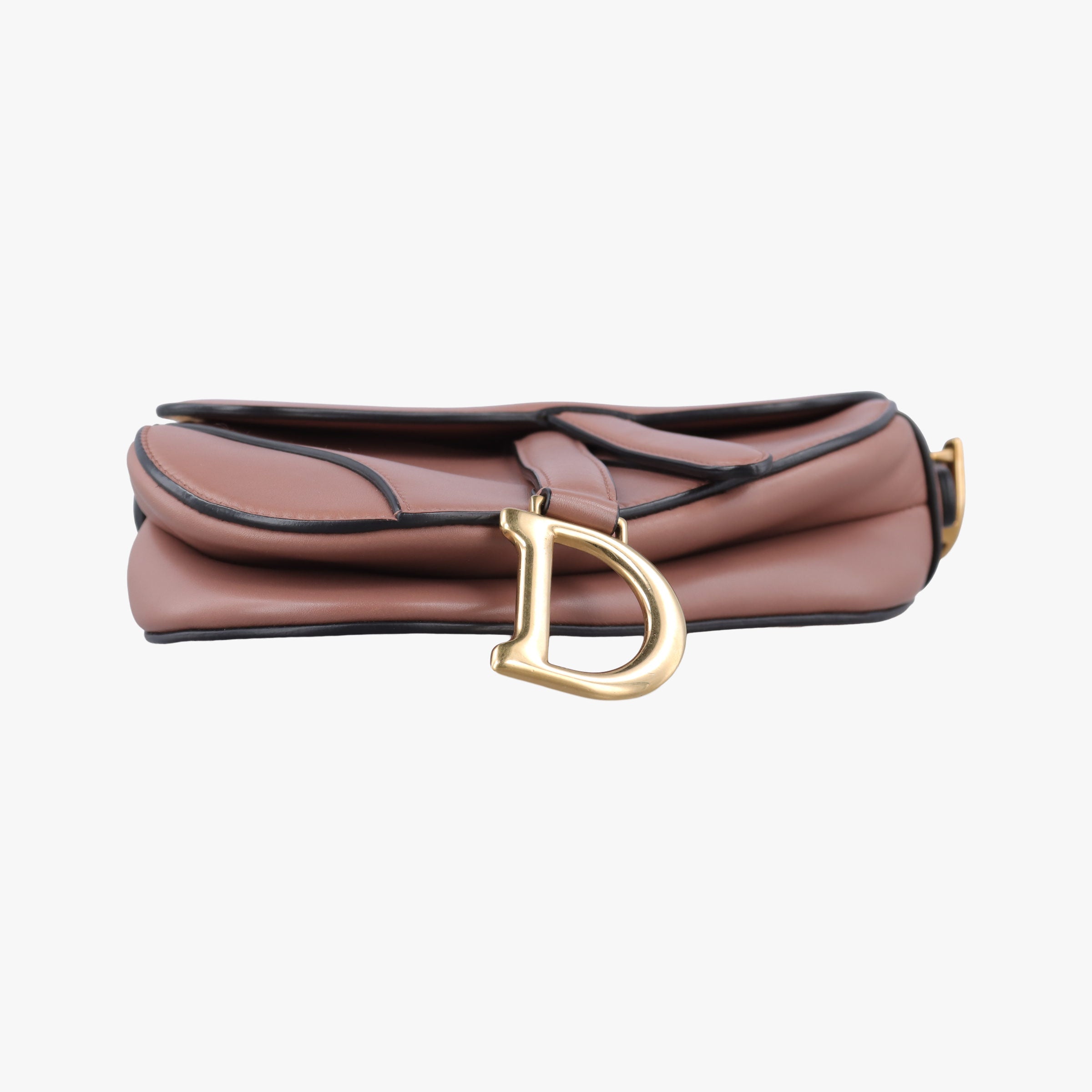Pre-owned Christian Dior Saddle Pink Leather  handbag | stylenewstar
