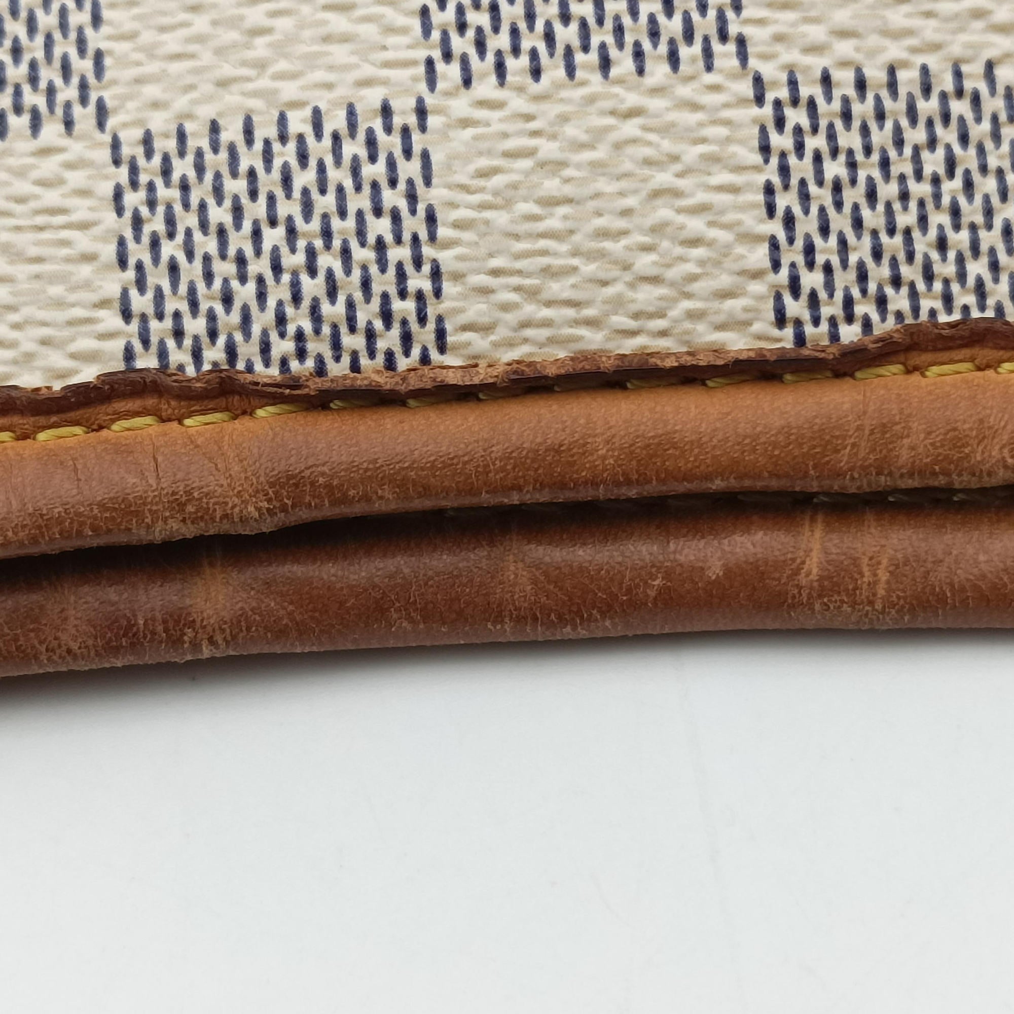Vintage Louis Vuitton GALLIERA PM Azur Damier Canvas N55215 shoulderbag | stylenewstar