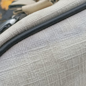 Pre-owned Gucci Floral Applique Medium Joy White PVC coated canvas 197395 handbag | stylenewstar
