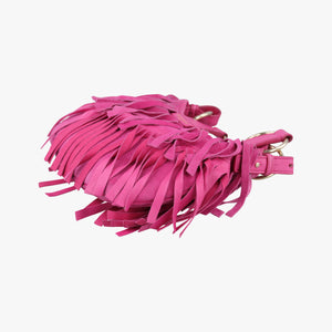 Secondhand Yves Saint Laurent Mombasa Rose Leather×Suede 138963 shoulderbag | stylenewstar
