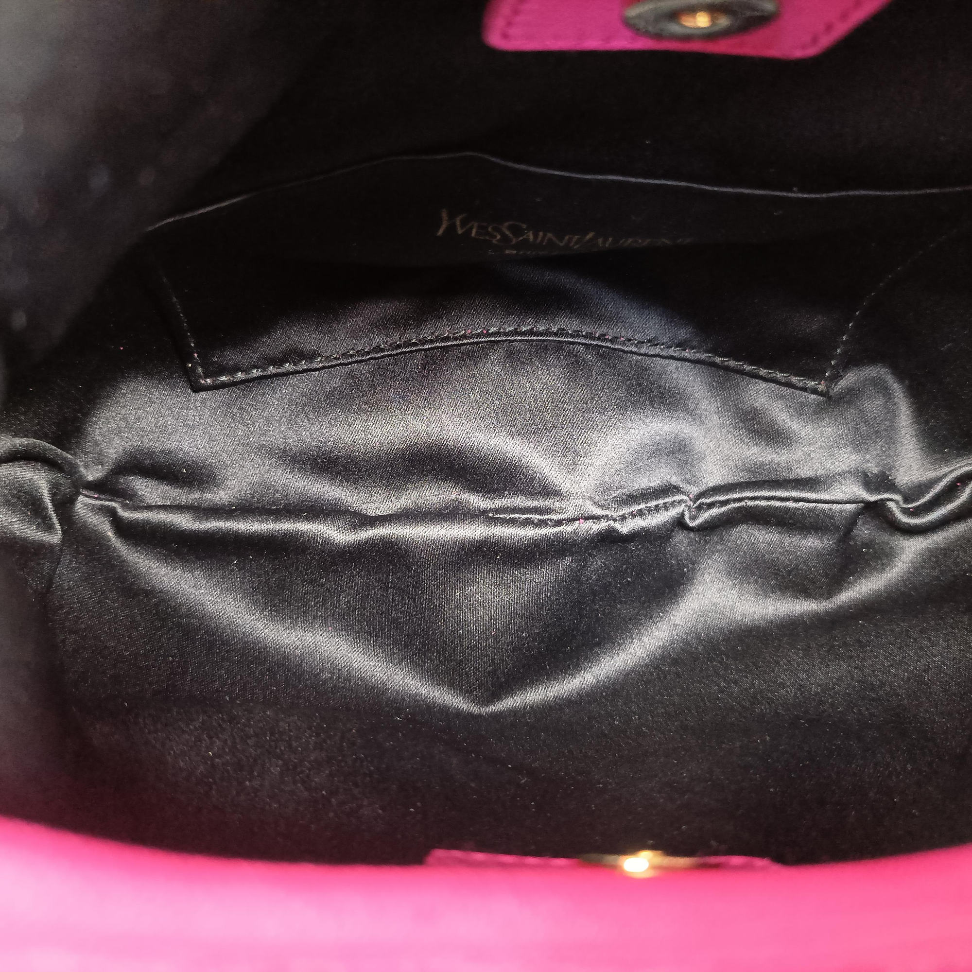 Secondhand Yves Saint Laurent Mombasa Rose Leather×Suede 138963 shoulderbag | stylenewstar