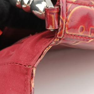 Secondhand Christian Dior Malice pearl Red Leather  shoulderbag | stylenewstar