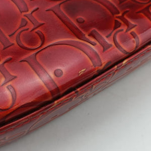 Secondhand Christian Dior Malice pearl Red Leather  shoulderbag | stylenewstar