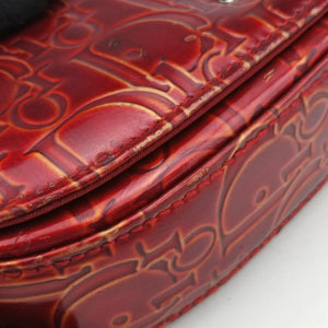 Secondhand Christian Dior Malice pearl Red Leather  shoulderbag | stylenewstar