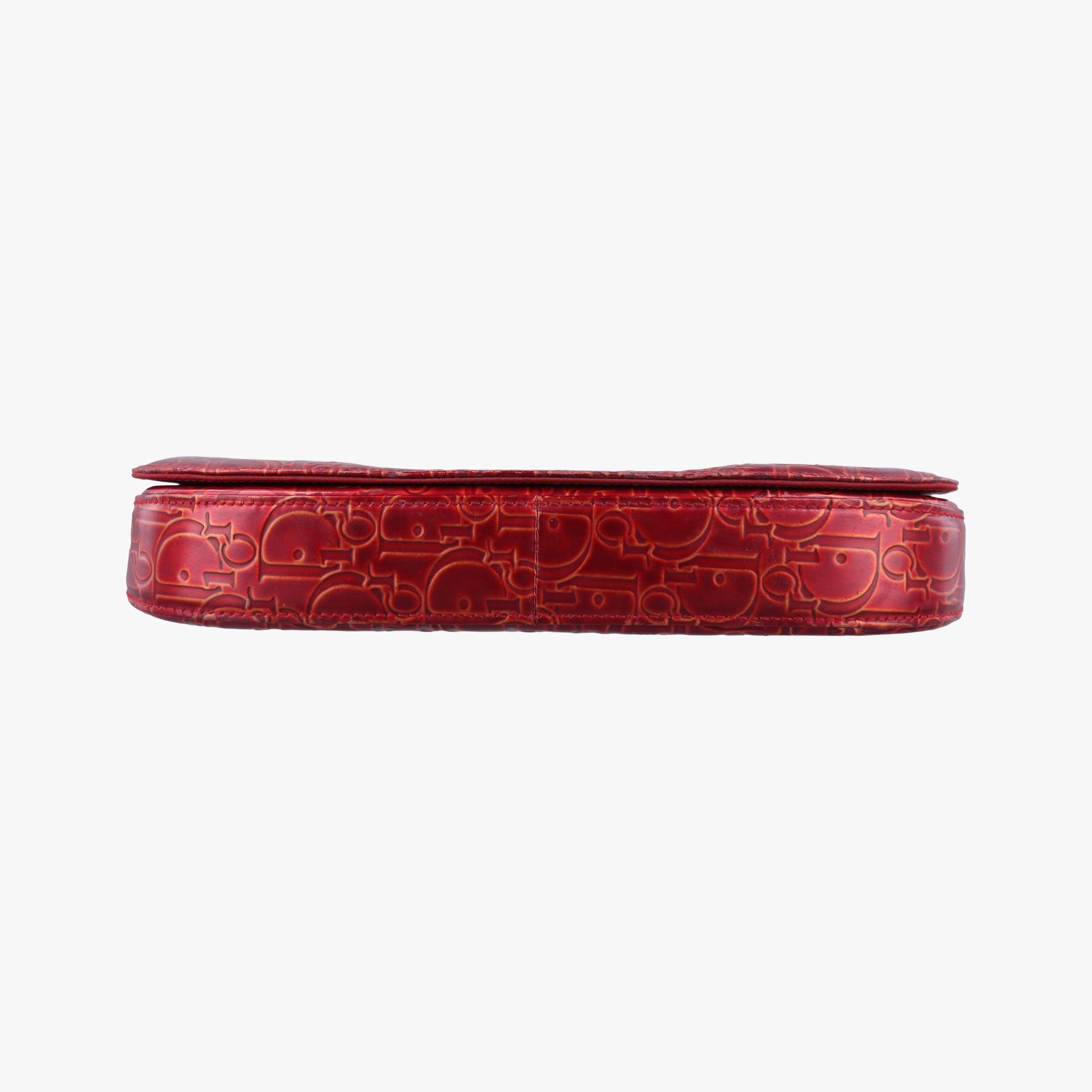 Secondhand Christian Dior Malice pearl Red Leather  shoulderbag | stylenewstar