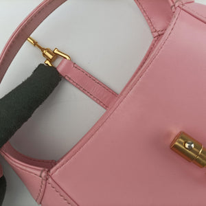 Secondhand Gucci JACKIE 1961 Pink Leather 637091 shoulderbag | stylenewstar