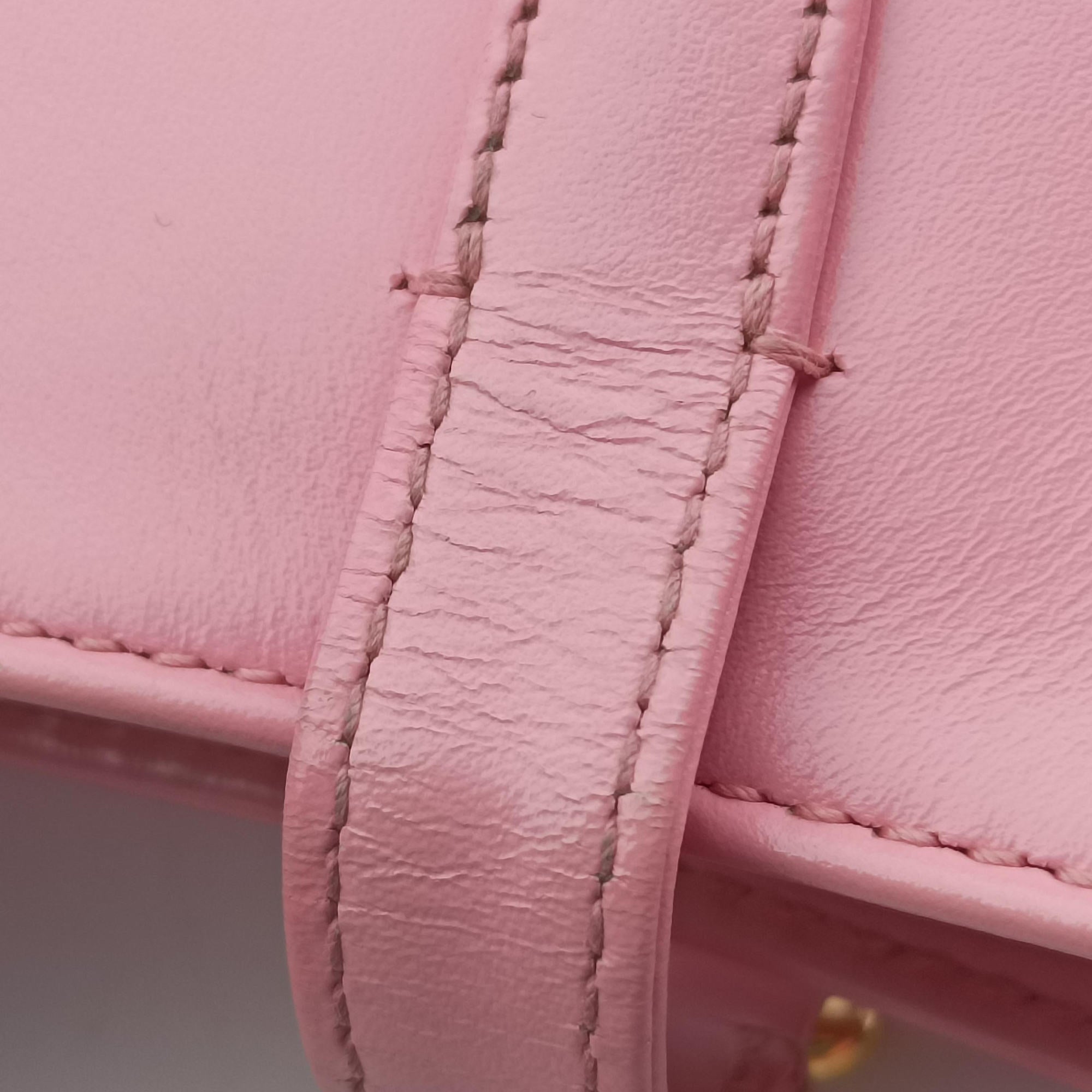 Secondhand Gucci JACKIE 1961 Pink Leather 637091 shoulderbag | stylenewstar