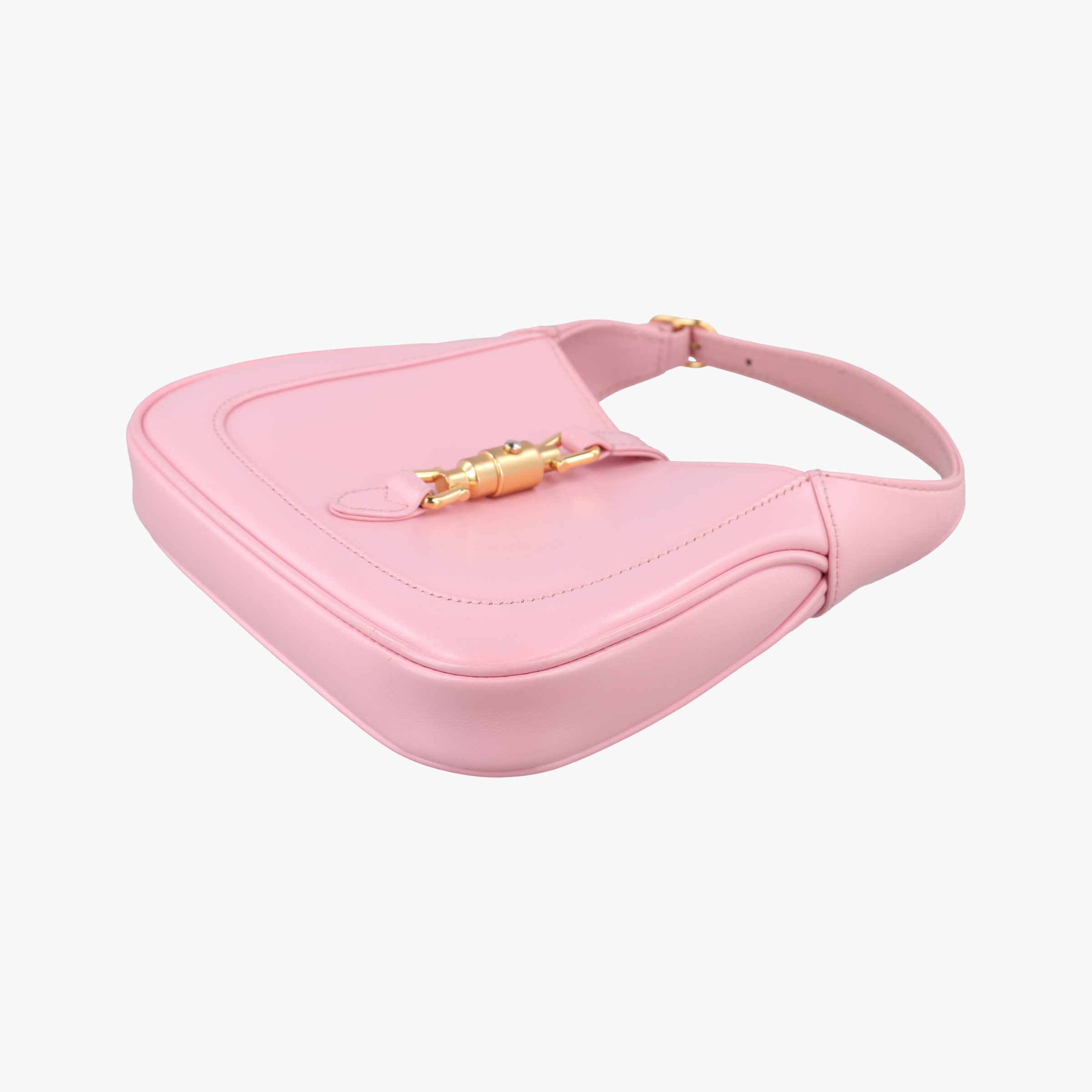 Secondhand Gucci JACKIE 1961 Pink Leather 637091 shoulderbag | stylenewstar