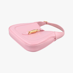 Secondhand Gucci JACKIE 1961 Pink Leather 637091 shoulderbag | stylenewstar
