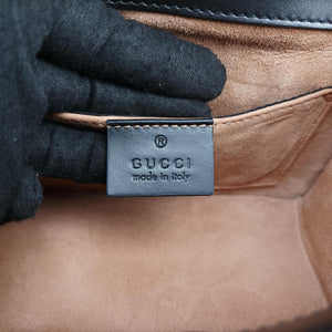 Vintage Gucci Sylvie Black Leather 470270 shoulderbag | stylenewstar
