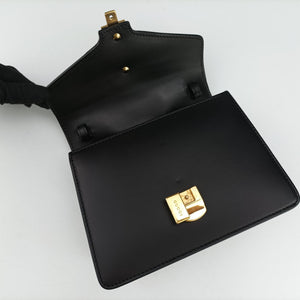 Vintage Gucci Sylvie Black Leather 470270 shoulderbag | stylenewstar