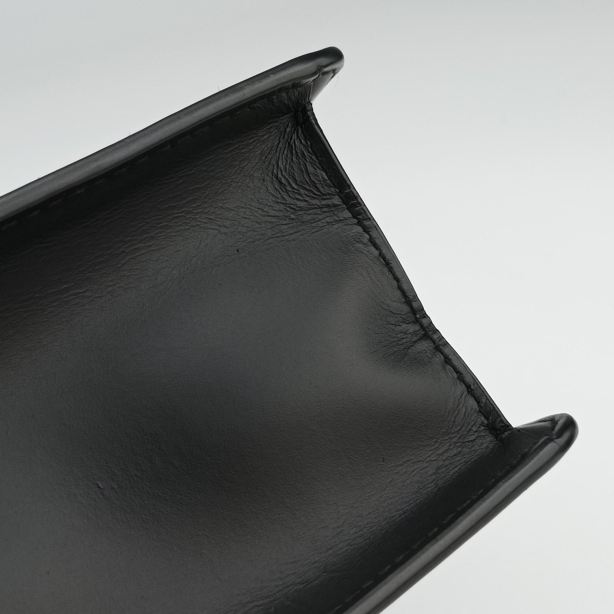 Vintage Gucci Sylvie Black Leather 470270 shoulderbag | stylenewstar