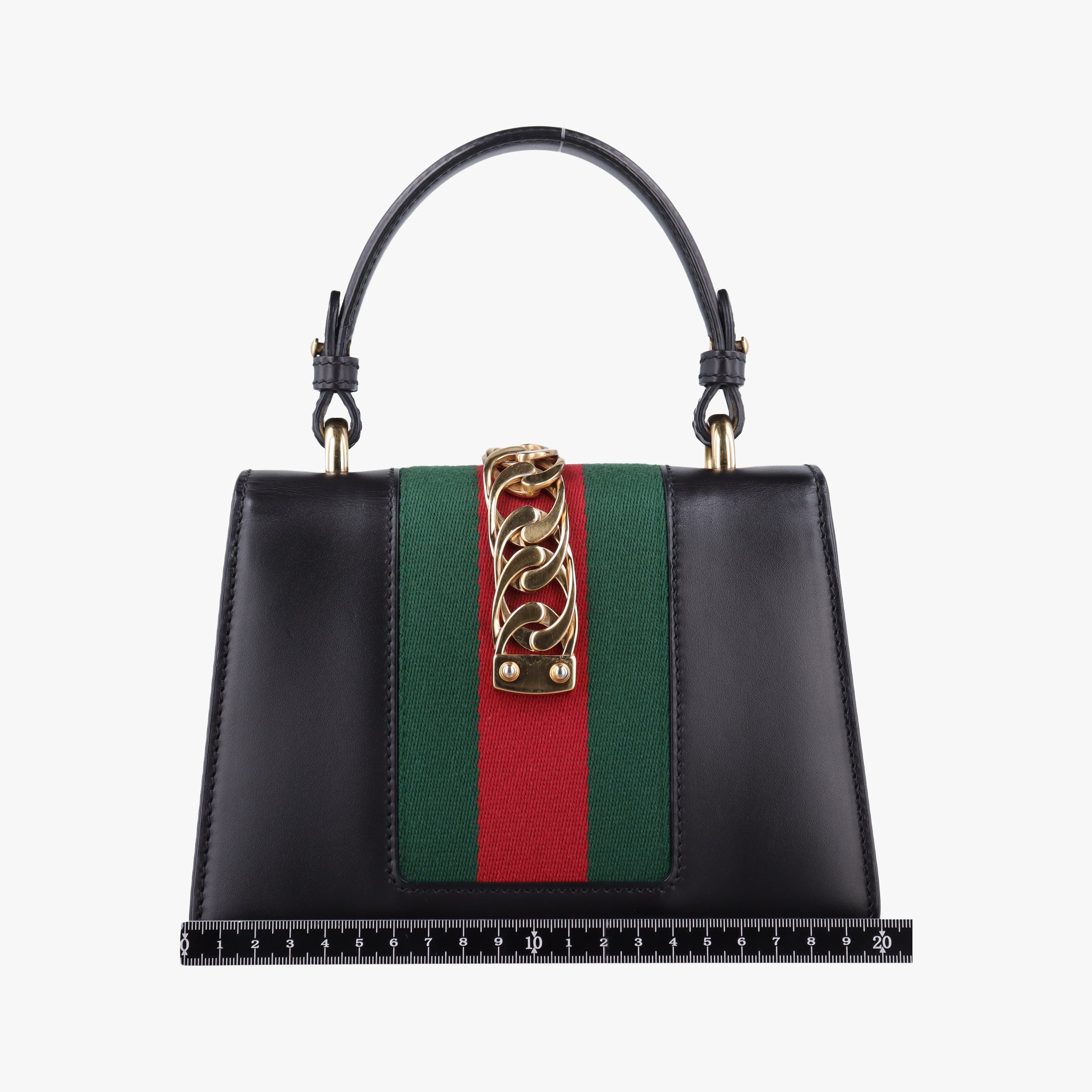 Vintage Gucci Sylvie Black Leather 470270 shoulderbag | stylenewstar