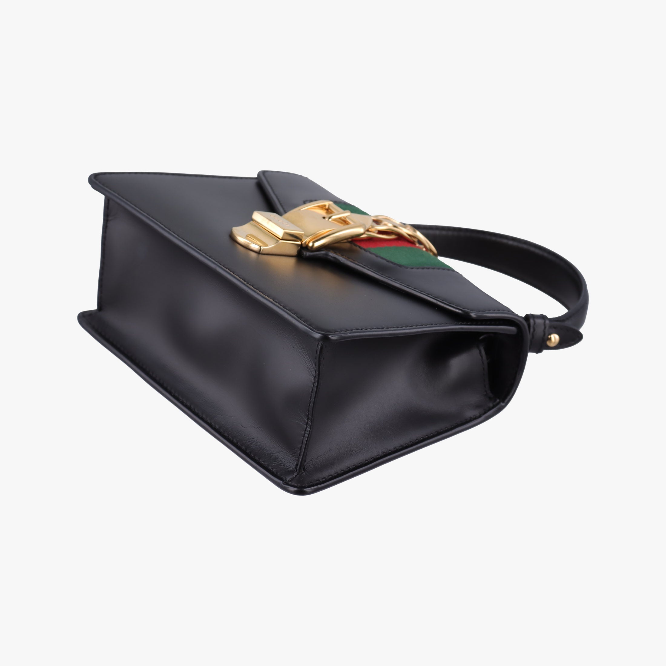Vintage Gucci Sylvie Black Leather 470270 shoulderbag | stylenewstar