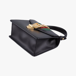 Vintage Gucci Sylvie Black Leather 470270 shoulderbag | stylenewstar