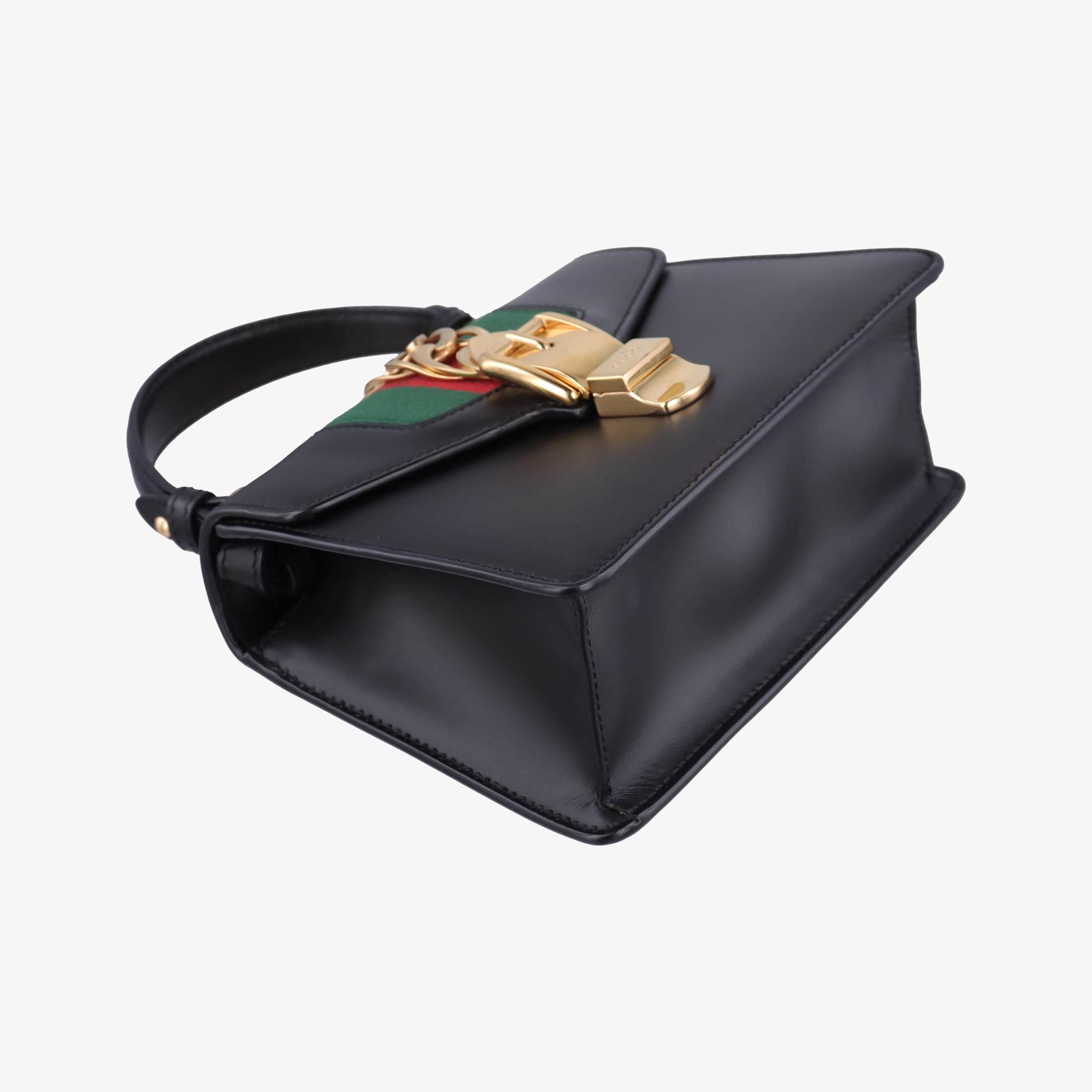 Vintage Gucci Sylvie Black Leather 470270 shoulderbag | stylenewstar