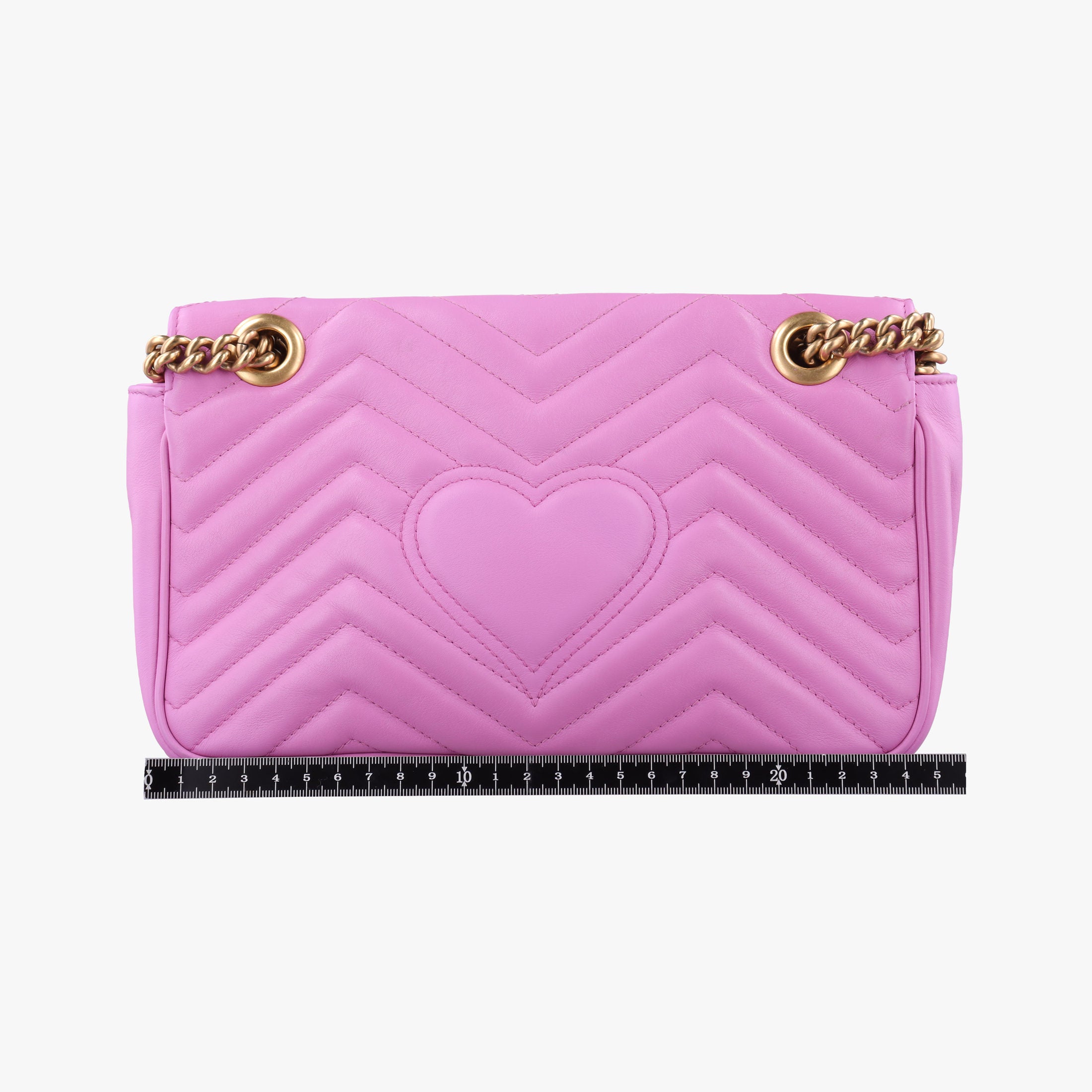 Secondhand Gucci GG Marmont Purple Leather 443497 shoulderbag | stylenewstar