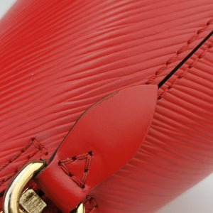 Pre-owned Louis Vuitton Alma MINI chain COQUELICOT epi M51404 shoulderbag | stylenewstar