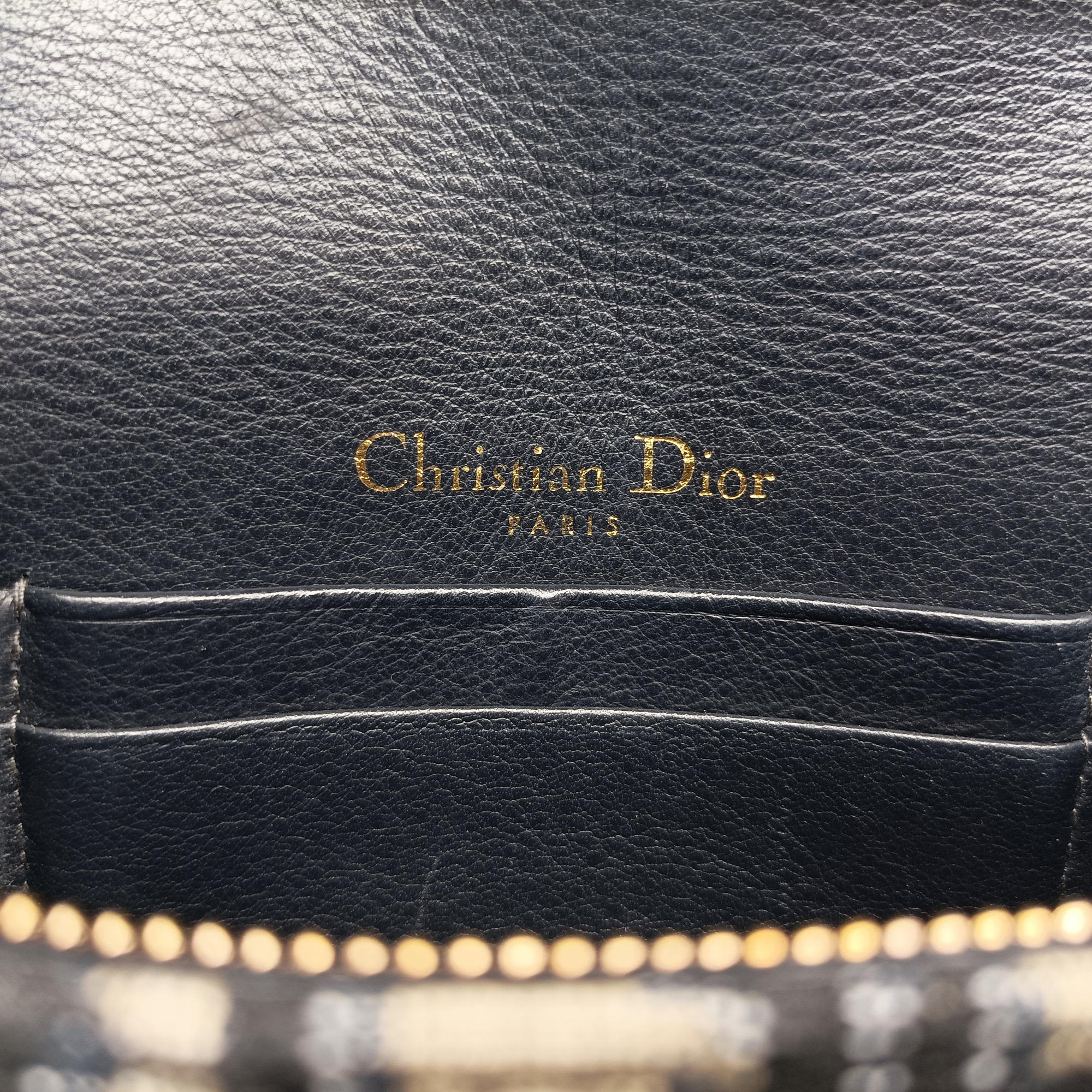 Vintage Christian Dior Saddle Navy×Gray jacquard  bum bag/waist bag | stylenewstar