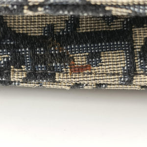 Vintage Christian Dior Saddle Navy×Gray jacquard  bum bag/waist bag | stylenewstar