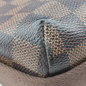 Pre-owned Louis Vuitton BROOKLYN MM EBENE Damier Canvas N51211 shoulderbag | stylenewstar