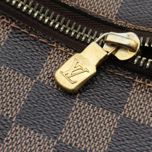 Pre-owned Louis Vuitton BROOKLYN MM EBENE Damier Canvas N51211 shoulderbag | stylenewstar