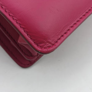 Pre-owned Ferragamo Thalia Rose Leather  shoulderbag | stylenewstar