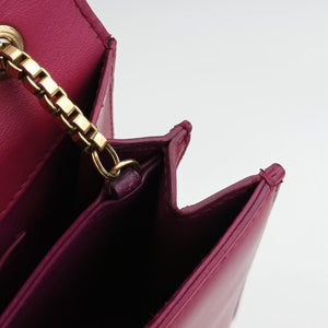 Pre-owned Ferragamo Thalia Rose Leather  shoulderbag | stylenewstar