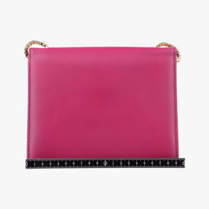 Pre-owned Ferragamo Thalia Rose Leather  shoulderbag | stylenewstar