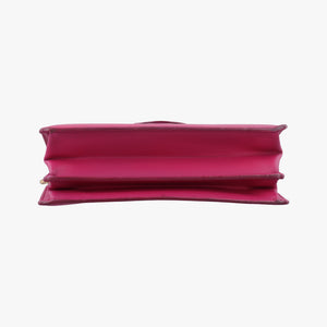 Pre-owned Ferragamo Thalia Rose Leather  shoulderbag | stylenewstar
