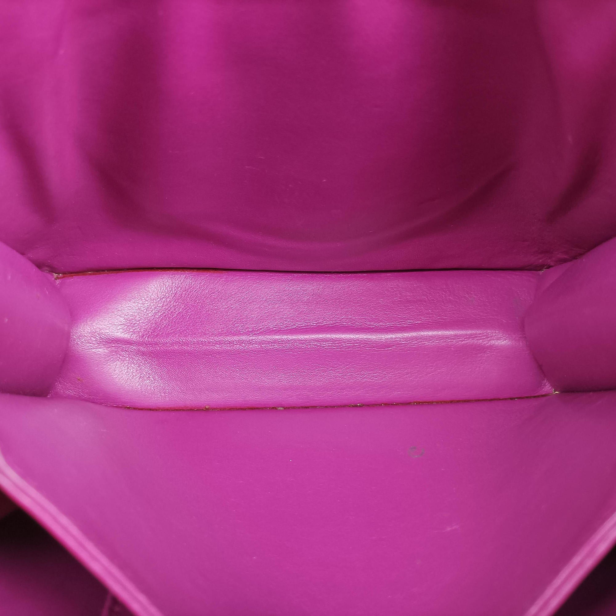 Pre-owned Ferragamo Thalia Rose Leather  shoulderbag | stylenewstar