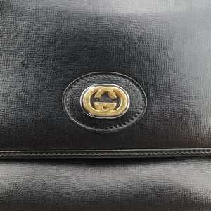 Vintage Gucci Marina Black Leather 576421 shoulderbag | stylenewstar