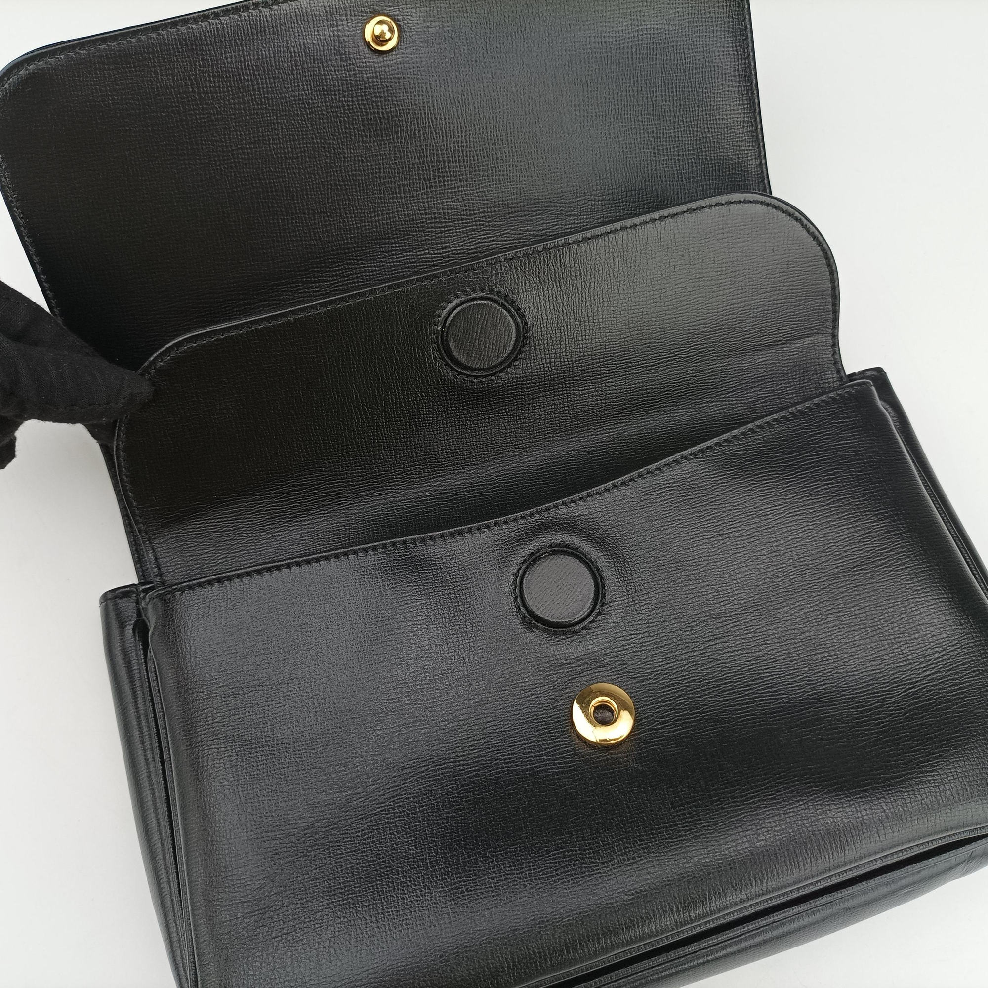 Vintage Gucci Marina Black Leather 576421 shoulderbag | stylenewstar