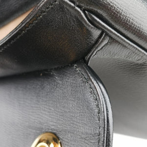 Vintage Gucci Marina Black Leather 576421 shoulderbag | stylenewstar