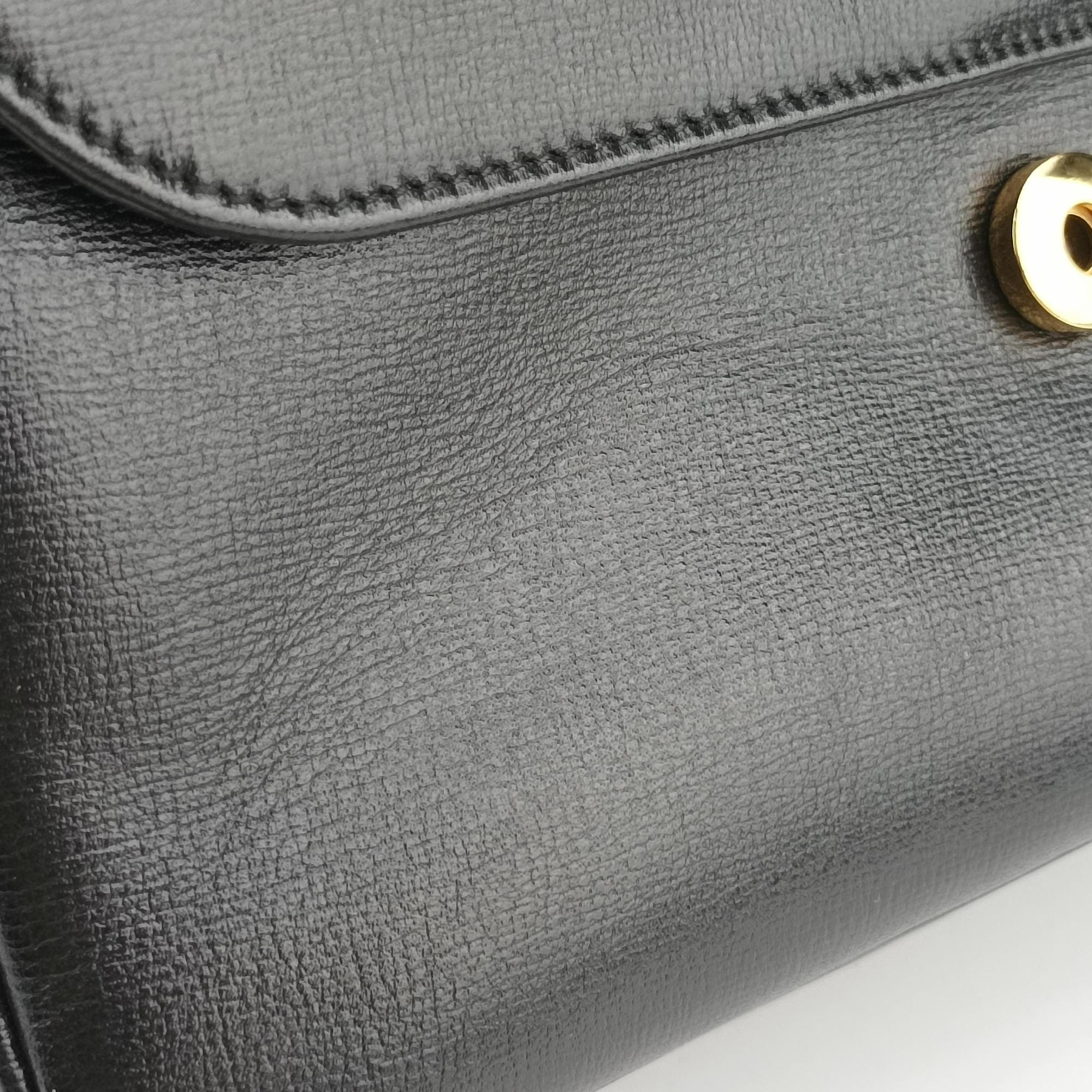 Vintage Gucci Marina Black Leather 576421 shoulderbag | stylenewstar