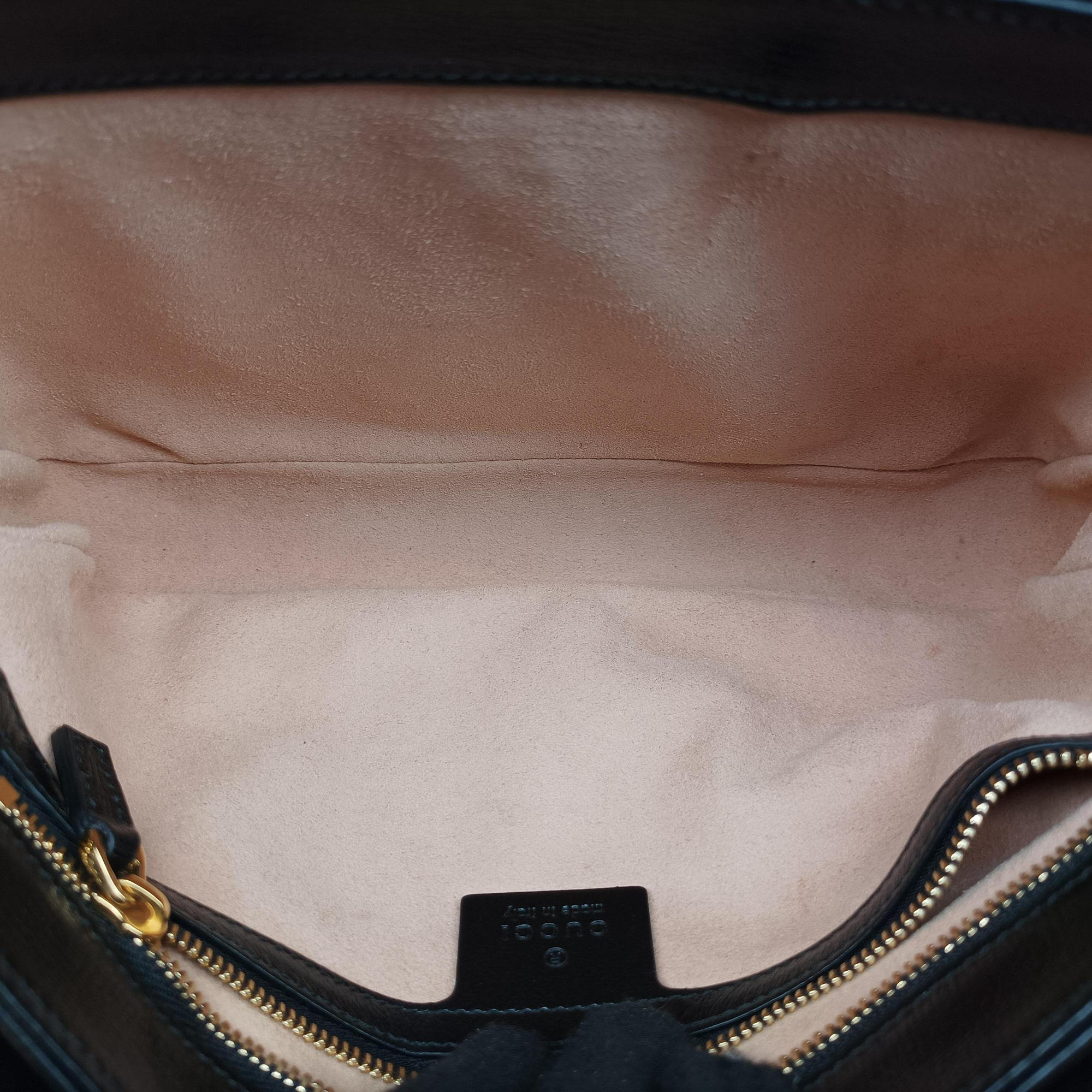 Vintage Gucci Marina Black Leather 576421 shoulderbag | stylenewstar