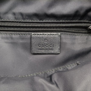 Pre-owned Gucci Sherry Line Black×Red×Green canvas 387111 shoulderbag | stylenewstar