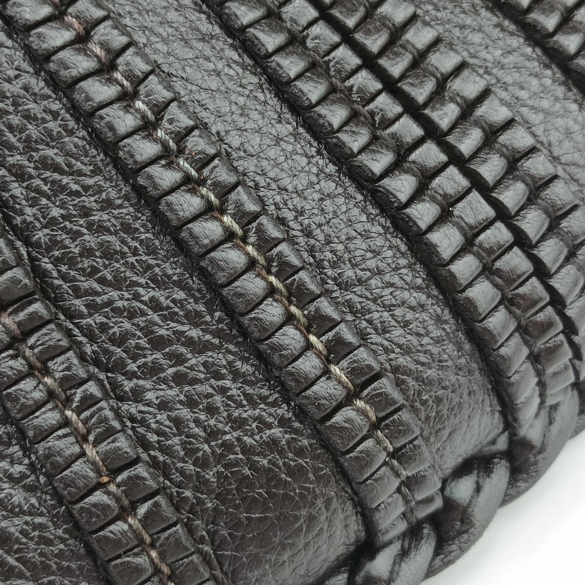 Pre-owned Bottega Veneta Mini Dune Veneta Hobo Brown leather  handbag | stylenewstar