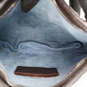 Pre-owned Bottega Veneta Mini Dune Veneta Hobo Brown leather  handbag | stylenewstar