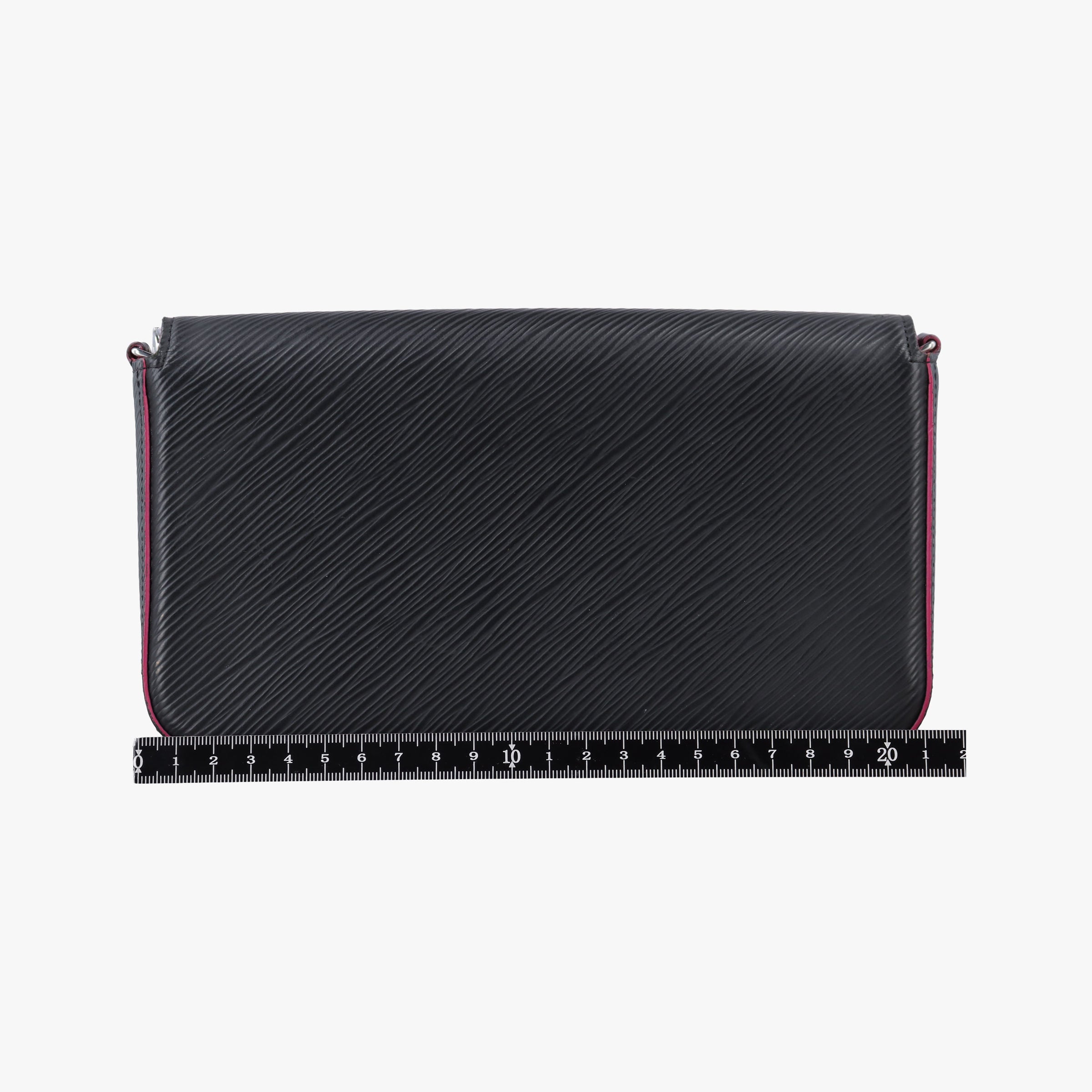 Secondhand Louis Vuitton Pochette Felice Noir×Pink Epi M64579 shoulderbag | stylenewstar